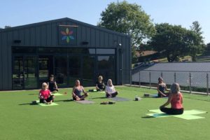 Yoga terrace