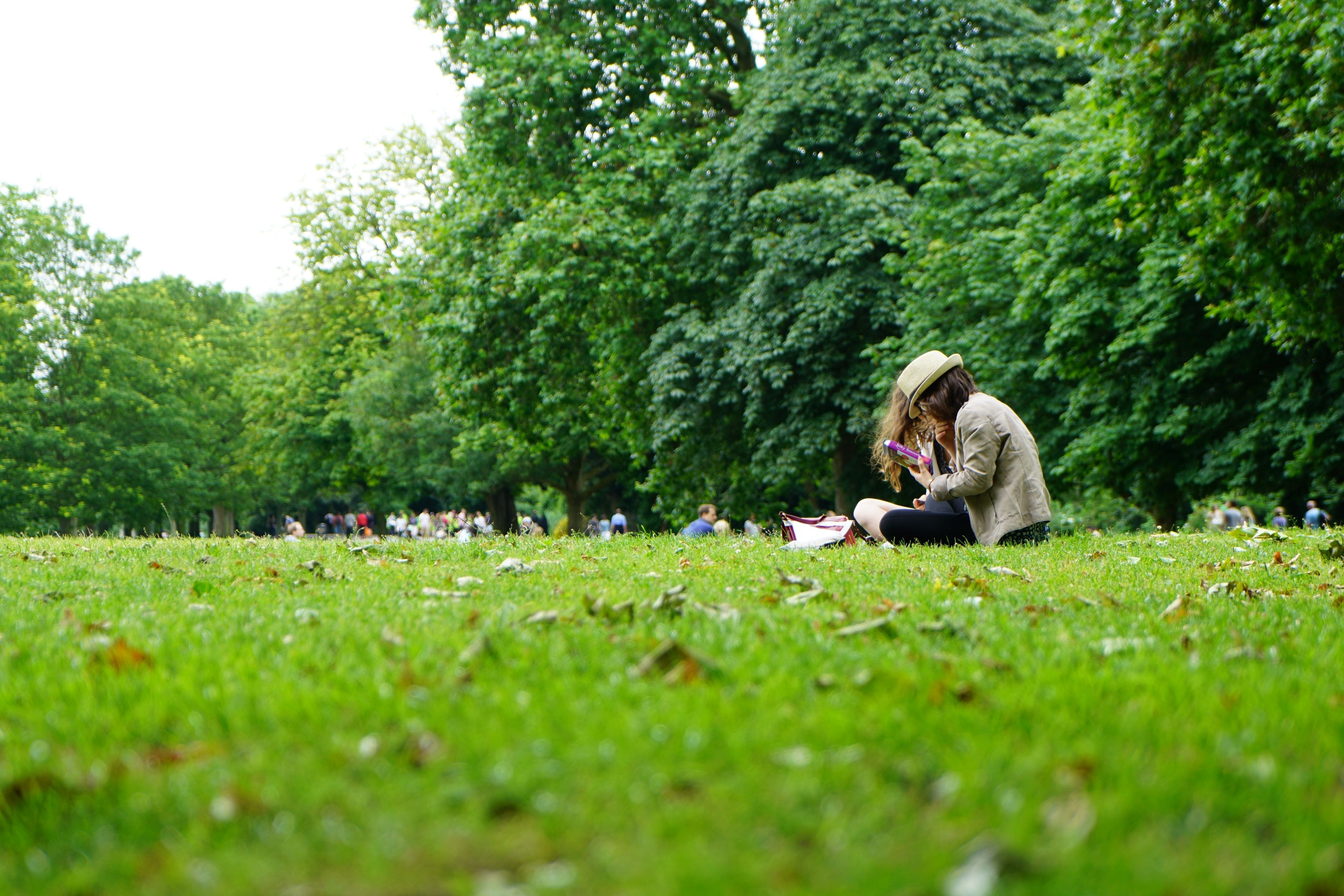 While it can be super tempted to slouch on the sofa when your day is done, pick yourself up and head outside. If you live near to a park or somewhere green, grab a bag, a snack, a drink and head out. 
 
We spend so much time in front of screens and doing that we forget about being. Get out and explore this world that we get to call our home, take a friend or your other half with you too if you fancy. 